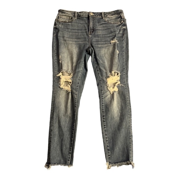 Judy Blue Skinny Fit Jeans Size 15/32 - Picture 1 of 5
